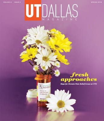 Cover of UT Dallas Magazine Spring 2018