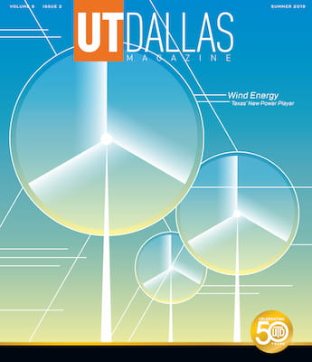 Cover of UT Dallas Magazine Summer 2019